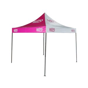 Foldable Tent With Printing 3m x 3m PVC Tarpaulin Astro