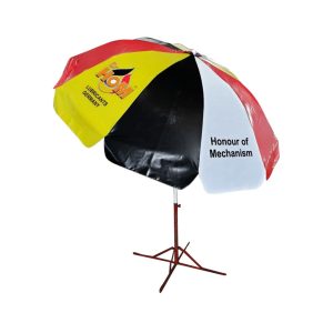 Round Parasol With Printing 108inch PVC Tarpaulin Dr HOM