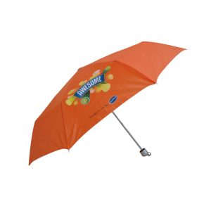 Umbrella 21inch Foldable Sunkist with Silver Handle