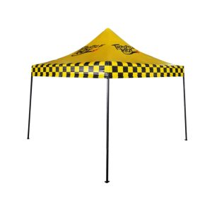 Foldable Tent With Printing 3m x 3m PVC Tarpaulin Throttle Riot