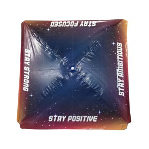 Square Parasol With Printing Stay Star