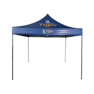 Foldable Tent With Printing 3m x 3m PVC Tarpaulin Tiger