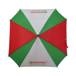 Umbrella Square 24inch Castrol