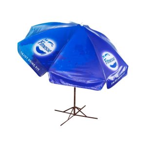 Round Parasol With Printing 96inch PVC Tarpaulin (8panels) Fitness