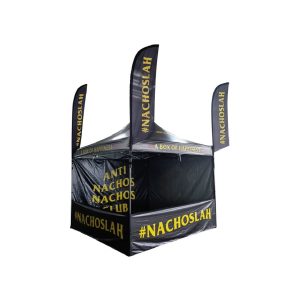 Foldable Tent With Printing 2.5m x 2.5m with Flags Nachoslah