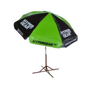 Round Parasol With Printing 96inch PVC Tarpaulin (8panels) Hyper Gear