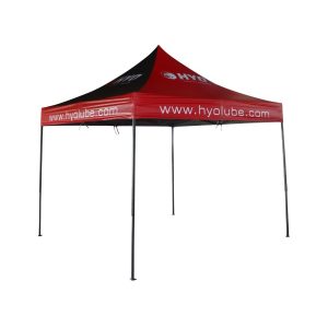 Foldable Tent With Printing 3m x 3m PVC Tarpaulin HYO