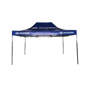 Foldable Tent With Printing 3m x 4.5m KK Frame Hyundai