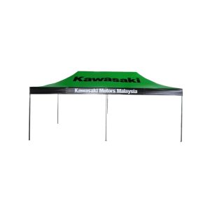Foldable Tent With Printing 3m x 6m PVC Tarpaulin Kawaski