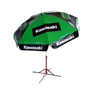 Round Parasol With Printing 96inch PVC Tarpaulin (8panels) Kawaski