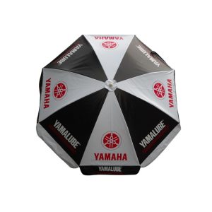 Round Parasol With Printing 96inch PVC Tarpaulin (8panels) Yamaha
