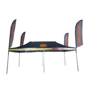 Foldable Tent With Printing Royal Enfield